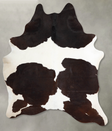 Black and White X-Large Brazilian Cowhide Rug 7'5"H x 5'10"W #A54175 by Hudson Hides