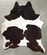 Black and White X-Large Brazilian Cowhide Rug 7'5"H x 5'10"W #A54175 by Hudson Hides