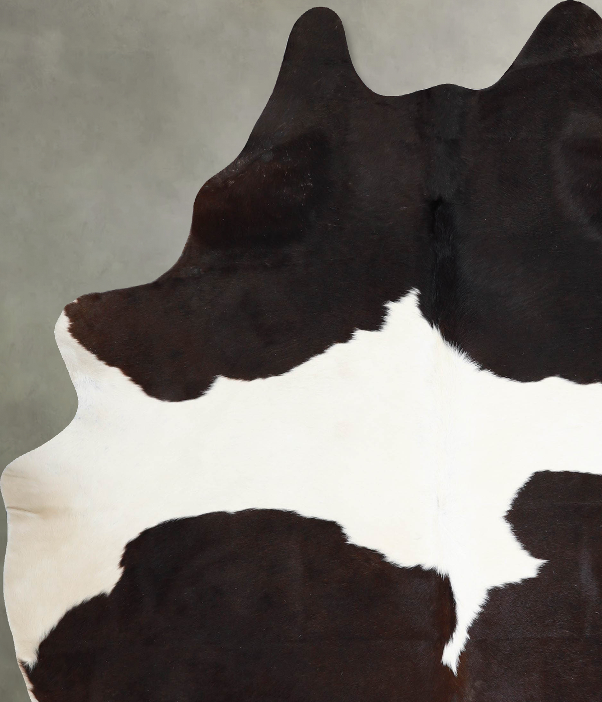 Black and White X-Large Brazilian Cowhide Rug 7'5"H x 5'10"W #A54175 by Hudson Hides