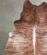 Medium Brindle XX-Large Brazilian Cowhide Rug 8'5"H x 7'2"W #A54191 by Hudson Hides