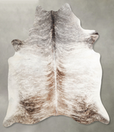 Light Brindle XX-Large Brazilian Cowhide Rug 7'8"H x 6'10"W #A54199 by Hudson Hides