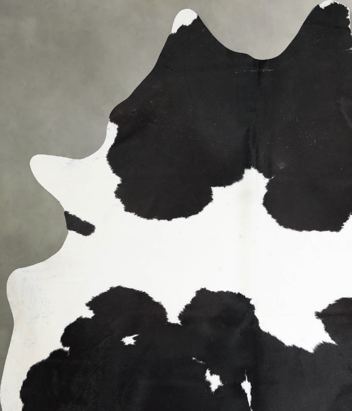 Black and White XX-Large Brazilian Cowhide Rug 8'2"H x 6'2"W #A54205 by Hudson Hides