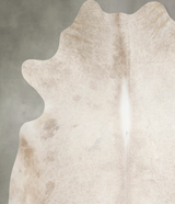 Champagne X-Large Brazilian Cowhide Rug 6'9"H x 6'3"W #A54206 by Hudson Hides