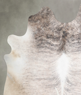 Light Brindle XX-Large Brazilian Cowhide Rug 7'7"H x 6'7"W #A54208 by Hudson Hides