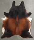 Warm Caramel XX-Large Brazilian Cowhide Rug 8'1"H x 6'3"W #A54211 by Hudson Hides
