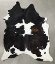 Tricolor X-Large Brazilian Cowhide Rug 8'2"H x 6'0"W #A54215 by Hudson Hides