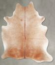 Light Caramel X-Large Brazilian Cowhide Rug 7'3"H x 6'1"W #A54217 by Hudson Hides