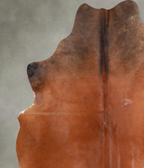 Warm Caramel X-Large Brazilian Cowhide Rug 7'4"H x 6'3"W #A54222 by Hudson Hides