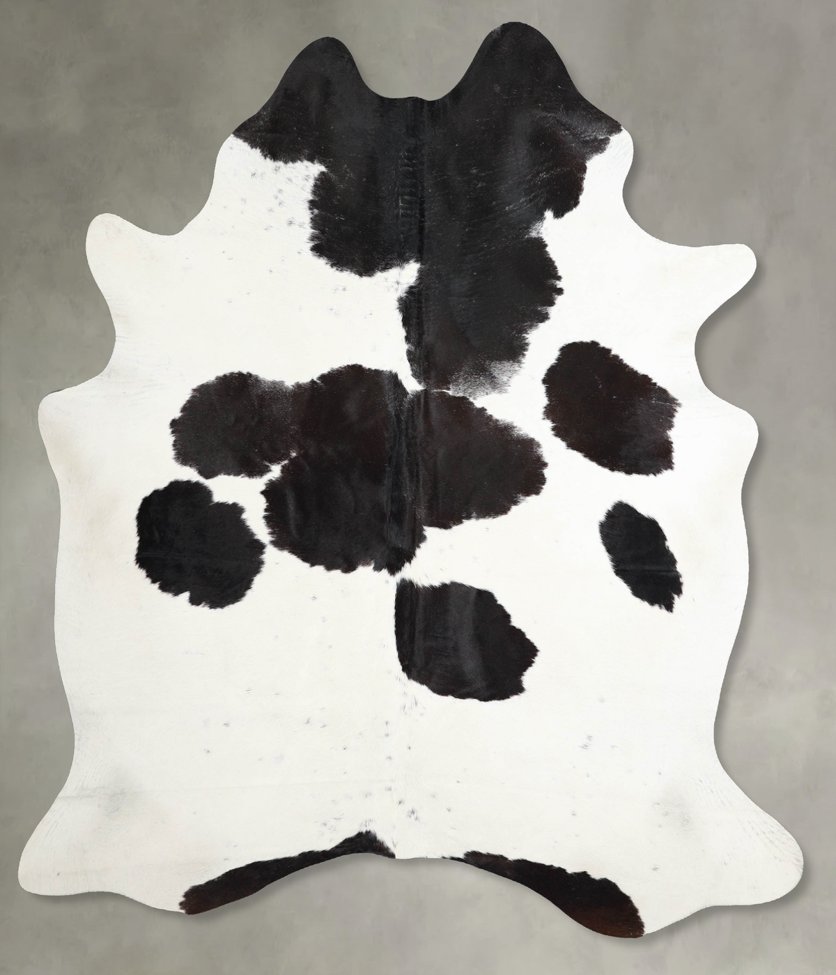Black and White Cowhide Rug #A54234