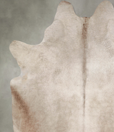 Champagne XX-Large Brazilian Cowhide Rug 7'10"H x 6'5"W #A54237 by Hudson Hides