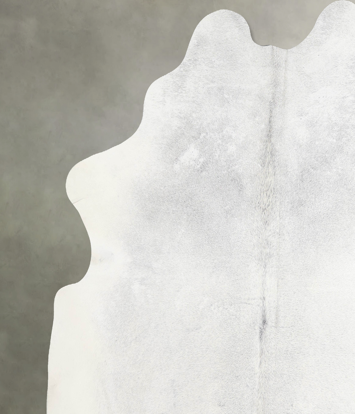 Light Grey XX-Large Brazilian Cowhide Rug 7'10"H x 7'3"W #A54241 by Hudson Hides