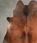 Warm Caramel X-Large Brazilian Cowhide Rug 6'10"H x 6'5"W #A54247 by Hudson Hides
