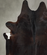 Chocolate XX-Large Brazilian Cowhide Rug 8'7"H x 7'10"W #A54255 by Hudson Hides