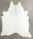 Light Grey X-Large Brazilian Cowhide Rug 7'7"H x 6'6"W #A54261 by Hudson Hides