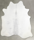 Light Grey X-Large Brazilian Cowhide Rug 7'6"H x 6'4"W #A54263 by Hudson Hides