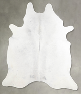 Light Grey X-Large Brazilian Cowhide Rug 7'8"H x 6'2"W #A54264 by Hudson Hides