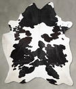 Black and White XX-Large Brazilian Cowhide Rug 9'4"H x 7'8"W #A54267 by Hudson Hides