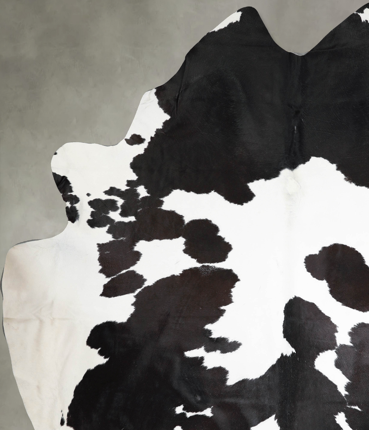 Black and White XX-Large Brazilian Cowhide Rug 9'4"H x 7'8"W #A54267 by Hudson Hides