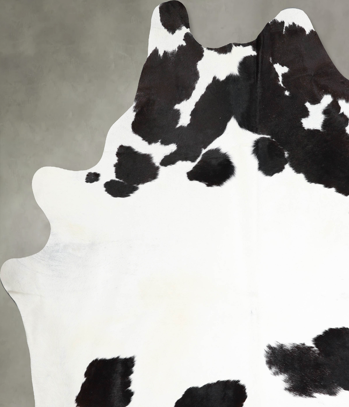 Black and White XX-Large Brazilian Cowhide Rug 8'9"H x 7'5"W #A54269 by Hudson Hides