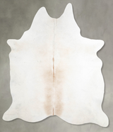 Grey with Beige X-Large Brazilian Cowhide Rug 7'3"H x 6'2"W #A54272 by Hudson Hides