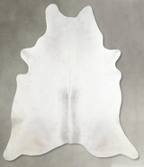 Light Grey XX-Large Brazilian Cowhide Rug 7'4"H x 6'10"W #A54280 by Hudson Hides