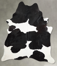 Black and White XX-Large Brazilian Cowhide Rug 8'2"H x 6'2"W #A54283 by Hudson Hides