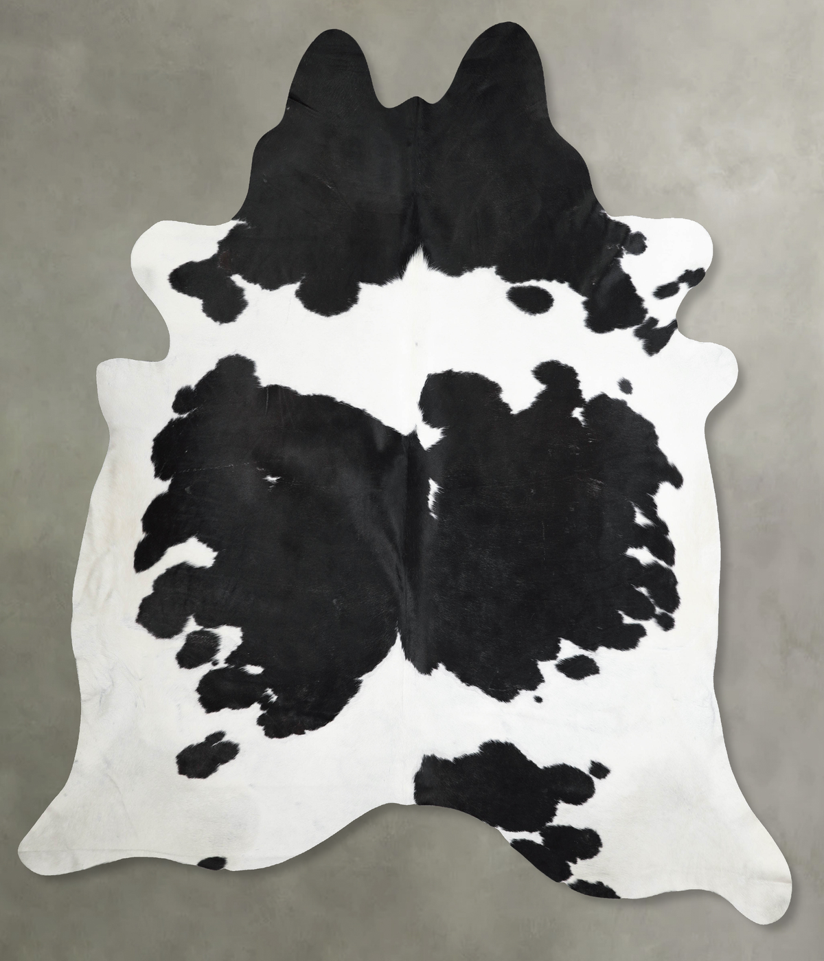 Black and White Cowhide Rug #A54286