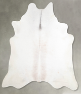 Light Grey XX-Large Brazilian Cowhide Rug 7'11"H x 7'1"W #A54295 by Hudson Hides