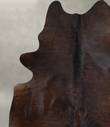 Chocolate XX-Large Brazilian Cowhide Rug 8'2"H x 6'9"W #A54296 by Hudson Hides