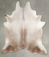 Taupe XX-Large Brazilian Cowhide Rug 8'3"H x 7'5"W #A54297 by Hudson Hides