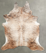 Light Brindle XX-Large Brazilian Cowhide Rug 8'3"H x 7'0"W #A54299 by Hudson Hides