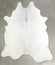 Medium Grey XX-Large Brazilian Cowhide Rug 7'9"H x 6'10"W #A54302 by Hudson Hides