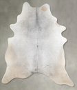 Medium Grey XX-Large Brazilian Cowhide Rug 8'2"H x 6'4"W #A54305 by Hudson Hides
