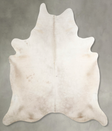 Champagne XX-Large Brazilian Cowhide Rug 8'6"H x 7'1"W #A54313 by Hudson Hides