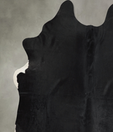 Black and White XX-Large Brazilian Cowhide Rug 7'10"H x 6'10"W #A54315 by Hudson Hides