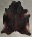 Chocolate XX-Large Brazilian Cowhide Rug 7'8"H x 6'11"W #A54316 by Hudson Hides