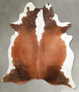 Brown and White Regular XX-Large Brazilian Cowhide Rug 8'4"H x 6'10"W #A54322 by Hudson Hides