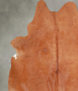 Solid Brown X-Large Brazilian Cowhide Rug 7'9"H x 6'5"W #A54324 by Hudson Hides
