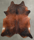 Warm Caramel XX-Large Brazilian Cowhide Rug 9'0"H x 7'9"W #A54327 by Hudson Hides