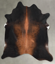 Warm Caramel X-Large Brazilian Cowhide Rug 6'11"H x 6'3"W #A54330 by Hudson Hides