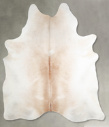 Grey with Beige XX-Large Brazilian Cowhide Rug 8'4"H x 6'9"W #A54338 by Hudson Hides