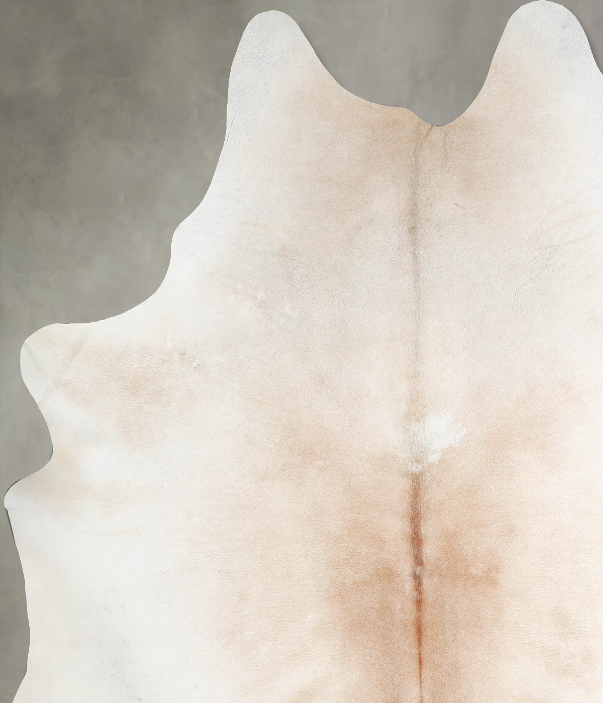 Grey with Beige XX-Large Brazilian Cowhide Rug 8'4"H x 6'9"W #A54338 by Hudson Hides