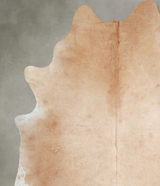 Beige XX-Large Brazilian Cowhide Rug 8'8"H x 7'6"W #A54353 by Hudson Hides