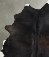 Chocolate X-Large Brazilian Cowhide Rug 7'10"H x 6'3"W #A54366 by Hudson Hides