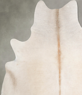 Beige XX-Large Brazilian Cowhide Rug 7'7"H x 6'8"W #A54367 by Hudson Hides