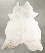 Light Brindle XX-Large Brazilian Cowhide Rug 7'7"H x 6'11"W #A54370 by Hudson Hides