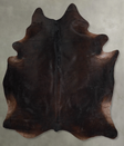 Chocolate XX-Large Brazilian Cowhide Rug 7'8"H x 6'7"W #A54374 by Hudson Hides