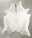 Champagne XX-Large Brazilian Cowhide Rug 7'11"H x 7'1"W #A54375 by Hudson Hides