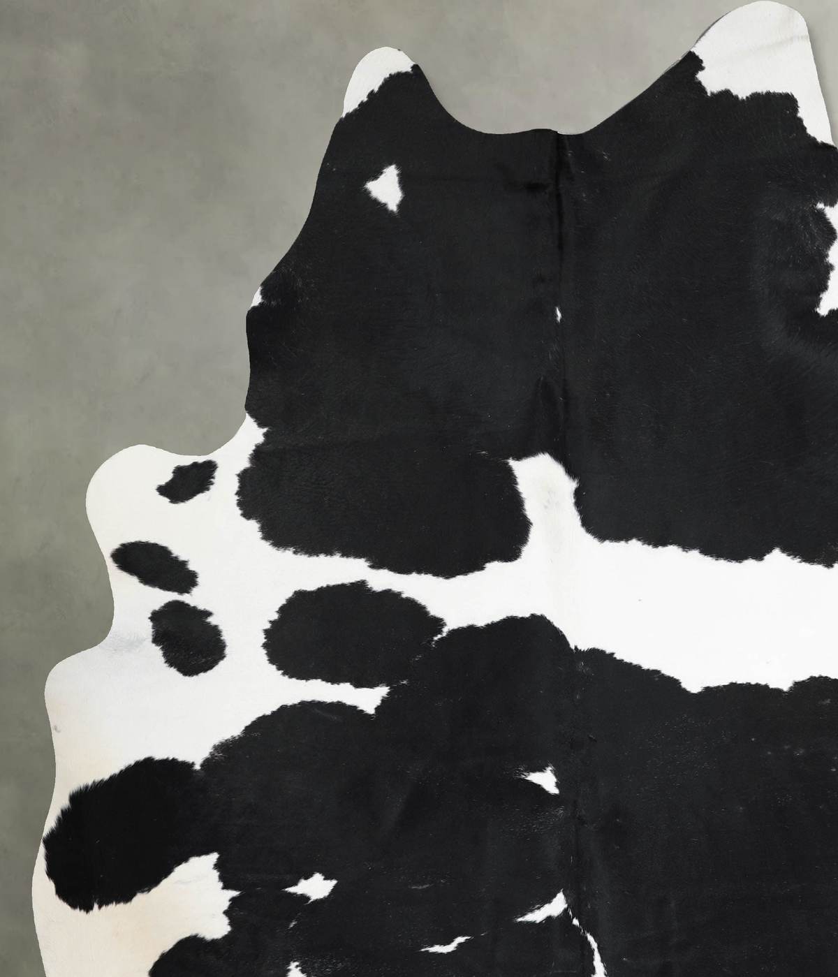 Black and White XX-Large Brazilian Cowhide Rug 8'11"H x 6'11"W #A54381 by Hudson Hides