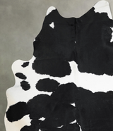 Black and White XX-Large Brazilian Cowhide Rug 8'11"H x 6'11"W #A54381 by Hudson Hides